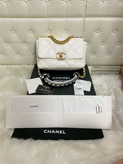 chanel c19 size|Chanel 19 large.